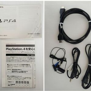 SE2996-0426-46 【中古】 SONY PlayStation4 PS4 CUH-1000A B01 500GB ジェット・ブラック 本体 ワイヤレスコントローラー2点付の画像7