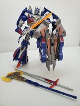 SE2999-0427-57【中古】 TAKARA TOMY TRANSFORMERS トランスフォーマー TLK-15 キャリバーオプティマスプライム 初回限定 エナジーソード付_画像1