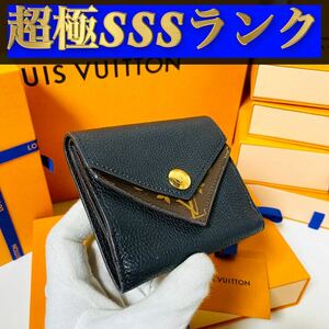 843【超極ＳＳＳランク】★最新★ルイヴィトン★Wホック 財布 ドゥブルV モノグラム トリヨン★正規品★