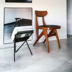 Delta Chair No.35 Maruni 1960s / #マルニ木工 椅子 北欧 天然木 ミッドセンチュリー ジャパニーズモダン ヴィンテージ アンティークの画像4