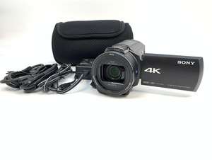 【美品】SONY ソニー Handycam FDR-AX45 ソフトケースつき