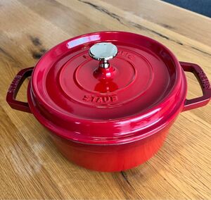 STAUB ピコココットラウンド22cm ストウブ チェリー