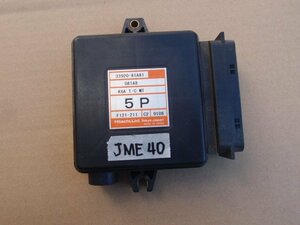 ☆ スズキ Jimny ジムニー JB23W　MT車 エンジン コンピューター ECU　33920-81A81　K6A　JME40