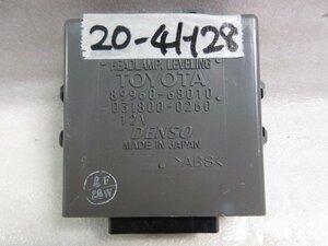 ☆トヨタ WISH ウィッシュ ZNE10G ヘッドランプ レベリングコンピューター 89960-68010　20-4H28