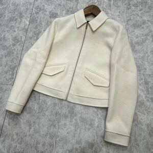 BB ■ 良品 / 人気モデル '洗礼されたデザイン' Theory セオリー WOOL混 ジップアップ ジャケット sizeS 着心地抜群 メンズ 上着 アウター 