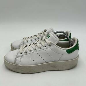 C ■ 16年製 '人気モデル' adidas originals アディダスオリジナルス Stan Smith スタンスミス 厚底 スニーカー 23.5cm 靴 シューズ S32266の画像3