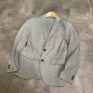 WV capital .. casual wear ' comfortable eminent ' green label relaxing green lable lilac comb ng check pattern tailored jacket size:48