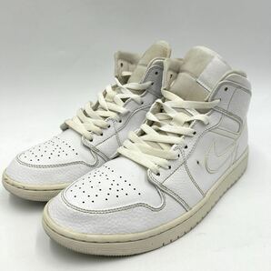 H ■ 20年製 '人気モデル' NIKE ナイキ AIR JORDAN 1 MID エアジョーダン MIDDLE CUT スニーカー 27.5cm メンズ 靴 シューズ 554724-130の画像1