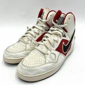 E ■ 15年製 '洗礼されたデザイン' NIKE ナイキ SON OF FORCE MID SL サンオブフォース HIGH CUT スニーカー 27cm メンズ 靴 615999-105の画像1