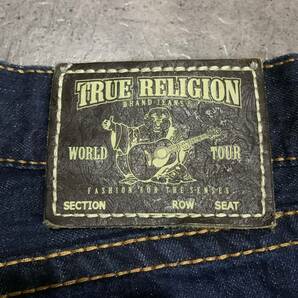 MM ▼ 洗練されたデザイン!! '米国製' TRUE RELIGION トゥルーレリジョン special edition ひ ストレート デニムパンツ / ジーンズ size:33の画像7