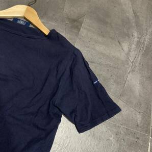 P ▼ 都会のカジュアルウェア 'フランス製' SAINT JAMES セントジェームス コットン100% 半袖 Tシャツ / カットソー size:38 メンズの画像3
