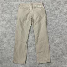 KK ▼ 都会のカジュアルウェア 'ボタンフライ' Abercrombie＆Fitch アバクロンビーアンドフィッチ チノパン ワークパンツ size:30_画像6