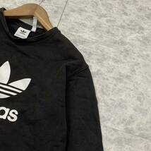 V ▼ 大きいサイズ!! 'トレフォイルプリント' adidas originals アディダスオリジナルス ペイズリー柄 スウェット 長袖 トレーナー size:XO_画像3