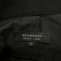 Z ▼ 洗練されたデザイン!! '着心地抜群' BURBERRY BLACKLABEL バーバリーブラックレーベル ボタンダウン 長袖 シャツ size:3 メンズ BLK_画像6