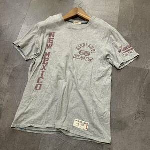 V ▼ 大きいサイズ!! '着心地抜群' AVIREX アビレックス コットン100% 半袖 プリント Tシャツ / カットソー size:XL メンズ トップス GLY