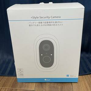 ＋Style Security Camera セキュリティーカメラ 防水カメラ バッテリー搭載 防犯の画像1