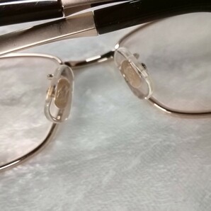 g_t W424 ☆BURBERRY バーバリー メガネ フレーム 度入り 眼鏡 54□16 140 BE1215T 1033 の画像7