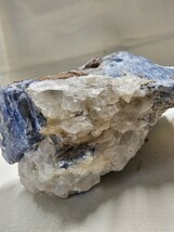 S-085 天然石 原石 カイヤナイト 共生 10×8×6cm 683.1g_画像8