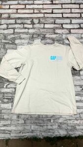 GAP1969プリント長袖Tシャツ