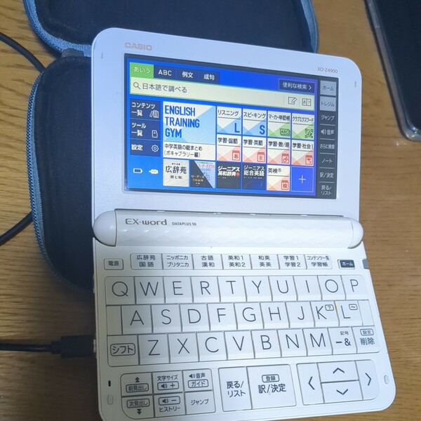 カシオ　CASIO EX-word　DATAPLUS10 XD-Z4900　電子辞書　