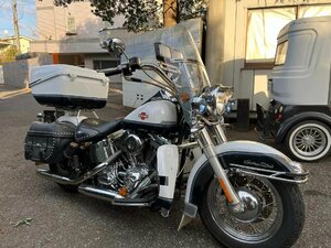 ３拍子ハーレー　７９００㎞低走行車　POLICE　大日方仕様カスタム　1580ｃｃ　FLSTC　全国配送可　