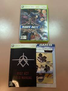 Xbox360★ライオットアクト★used☆Riot Act☆import Japan JP