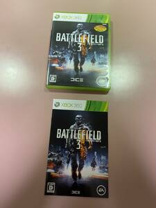 後方互換対応済 Xbox360★バトルフィールド３★used☆BF 3☆import Japan JP