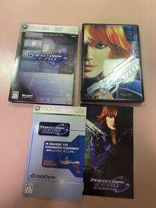 Xbox360★パーフェクトダーク ゼロ リミテッドエディション★used☆Perfect Dark Zero☆import Japan