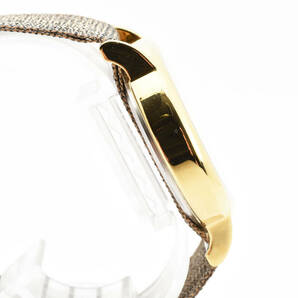 1円〜 美品 TIMEX タイメックス 腕時計 ウィークエンダー メタリック ゴールド系 ブラウン系 メンズ レディースの画像7