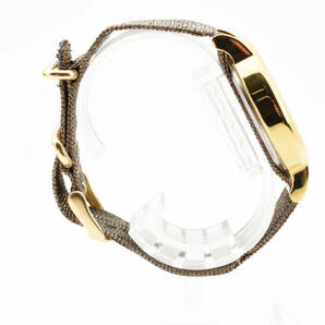 1円〜 美品 TIMEX タイメックス 腕時計 ウィークエンダー メタリック ゴールド系 ブラウン系 メンズ レディースの画像6