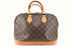 1円〜 LOUIS VUITTON ルイヴィトン モノグラム アルマ M51130 BA0915トート ハンド バッグ 手提げ ドーム型 レディース