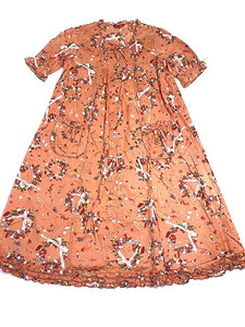 1203 Pink House orange strawberry lease One-piece 