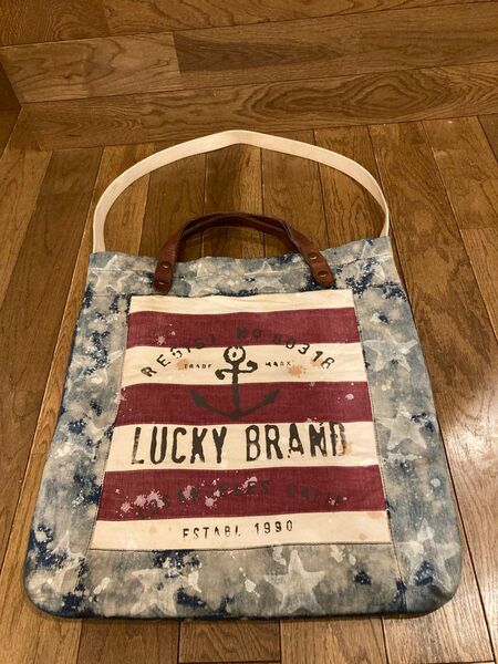 LUCKY BRAND ビンテージトートバッグ