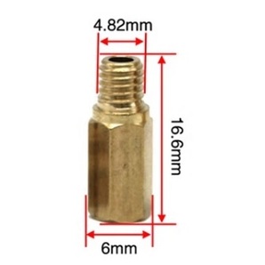 120-170 ケイヒン ケーヒン FCR28/33/35/37/39/41 キャブレター メインジェット10個セット 120/125/130/135/140/145/150/155/160/170の画像2