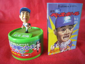 # камень шерсть ..# не продается George a оригинал [80*s Professional Baseball герой z] Seibu лев z