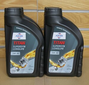 ★送料無料★　フックス / FUCHS TITAN SUPERSYN LONGLIFE 2L ( SAE粘度 5W-40 ) | エンジンオイル