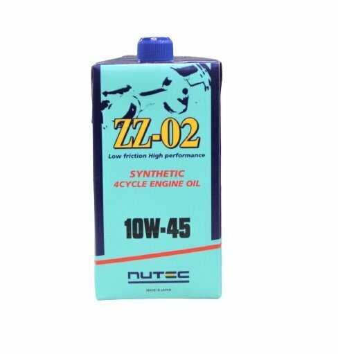 【送料無料】 NUTEC ニューテック エンジンオイル ZZ-02 ZZ02 1Lx２本 2Ｌ 10W-45 10W45 車 バイク 潤滑油 化学合成 2輪 4輪 輸入車