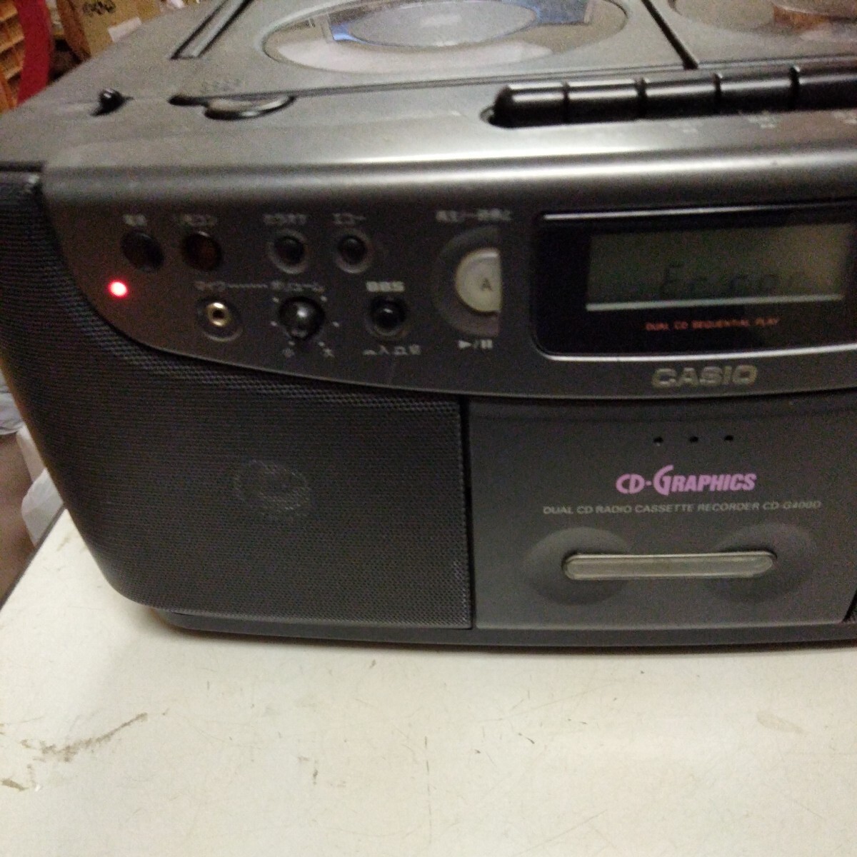 Yahoo!オークション -「cd-g」(ラジカセ) (カセットデッキ)の Yahoo!オークション -「cd-g」(ラジカセ) (カセットデッキ)の