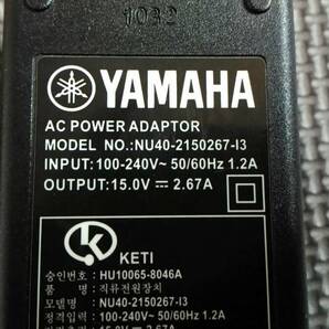 YAMAHA TSS-20用電源アダプター NU40-2150267-I3の画像2