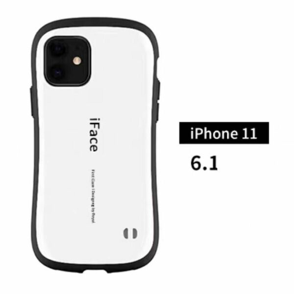 白 箱付き　iPhone 11 対応 新品 iFace アイフェイス ケース