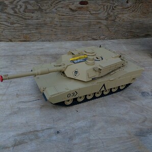 TOKYO MARUI 東京マルイ 電動エアーガン RC BATTLE TANK M1A2 ABRAMS アメリカ軍主力戦車 M1A2 エイブラムス【サンドカラー仕様】 ラジコンの画像1