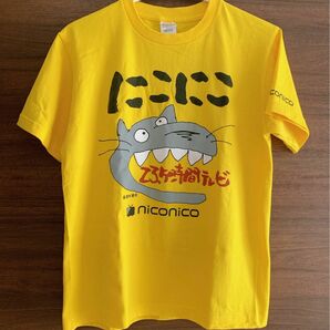 Sサイズ ニコニコ生放送23.5時間テレビ スタッフ用ドワゴンＴシャツ