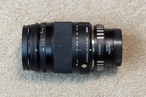 ★SIGMA 18-200mm F3.5-6.3 DC MACRO OS HSM Contemporary+YIYO製マイクロフォーサーズ用アダプター