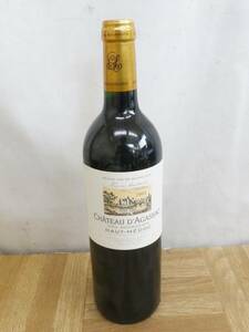 P993【未開栓】CHATEAU D'AGASSAC シャトーダガサック 赤ワイン 2002 750ml　13度　/3