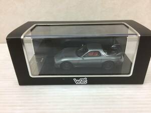 WIT’S MAZDA 1/43 RX-7 SPIRIT R W168 チタニウムグレーメタリック 中古品 symini073627