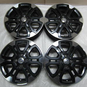 ☆ダイハツ 純正アルミホイール 15 x 4.5J +45 PCD100 x 4穴 ハブ径54mm LA250S キャスト LA700S ウェイク ムーヴ タント 等 流用 中古☆の画像1