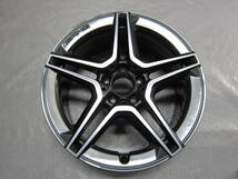 ☆メルセデス ベンツ W205 Cクラス AMG 純正 18 x 7.5J +44 ハブ径66.5mm PCD112 x 5H A2054019500 ET44 7.5Jx18H2-N 1本 交換用 中古☆_画像1