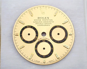 1円～☆ROLEX ロレックス OYSTER PERPETUAL オイスターパーペチュアル デイトナ クロノグラフ 文字盤 ゴールドカラー/J268229