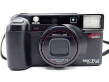 1000円～☆MINOLTA ミノルタ MAC TELE QUARTZ DATE コンパクト 35mm フィルムカメラ/A0325-800/23_画像1