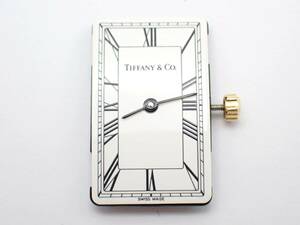 動作未確認☆1円～☆TIFFANY&Co. ティファニー 980.003 QZ ムーブメント 文字盤 時計部品/J2571-500-2